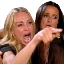 Woman Yelling At Cat logo
