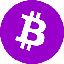 Purple Bitcoin logo